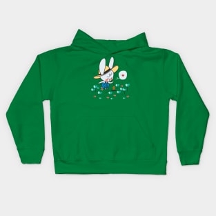 Garden Bunny Kids Hoodie